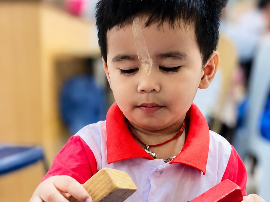 Classroom fun at Tadika Kreatif Mesra
